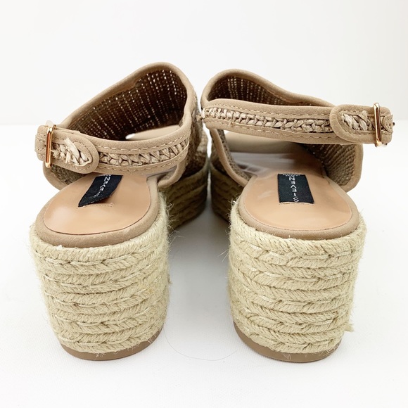 Steve Madden bronze espadrille wedge sandal - Picture 7 of 8